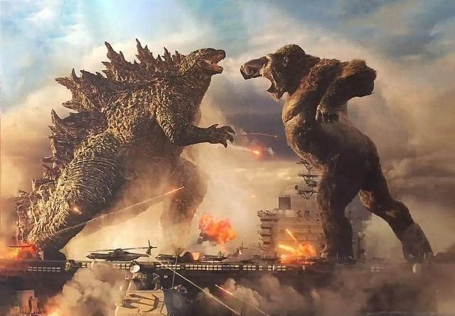 《哥斯拉大战金刚》新概念图曝光,金刚体型暴涨,与哥斯拉持平!