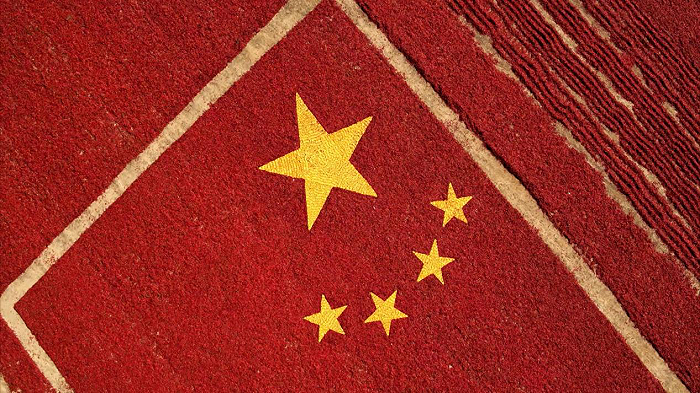 那抹红色,就是中国红!