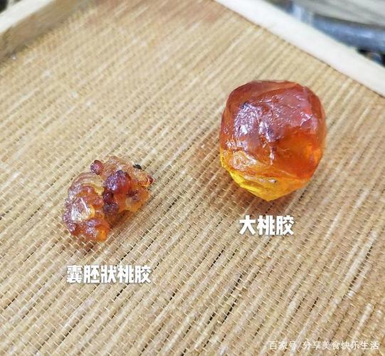 桃胶质量(真假辨别 品质性价比)优劣评判标准与价格