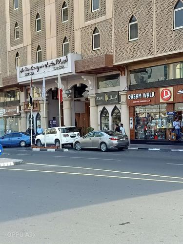 这是迪拜博物馆外面的街道景色!