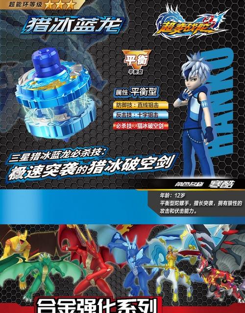 三宝超变战陀手柄拉绳陀螺合体加速超合金战陀王圣焰红龙猎冰蓝龙_5折