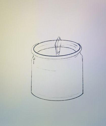 ipad绘画61香薰蜡烛(含步骤) - 简书