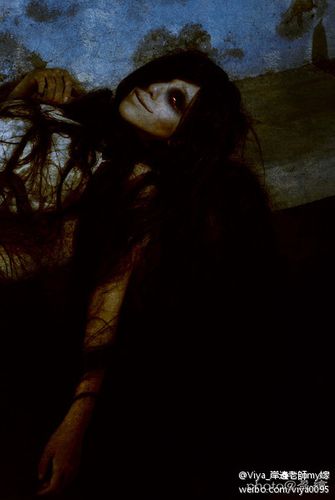 盗墓笔记# #禁婆# #霍玲# 几年前在高雄糖厂,先拍霍玲阿姨在拍禁婆