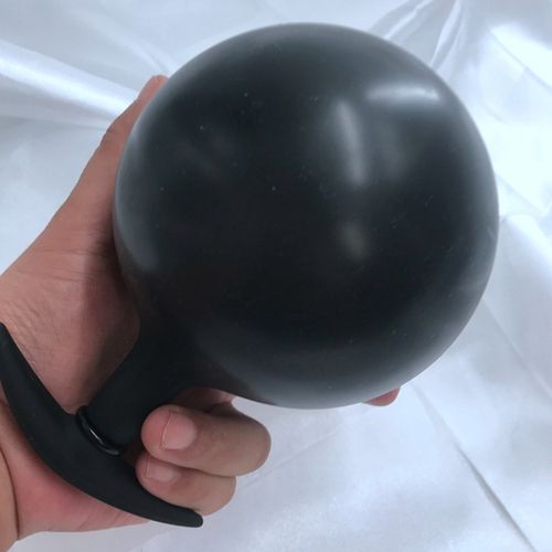 购客肛门扩张器高潮*超大后庭充气滚珠肛塞棒扩肛器丁字内裤 女sm男