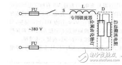 金属卤化物灯怎么接线金属卤化物灯接线图