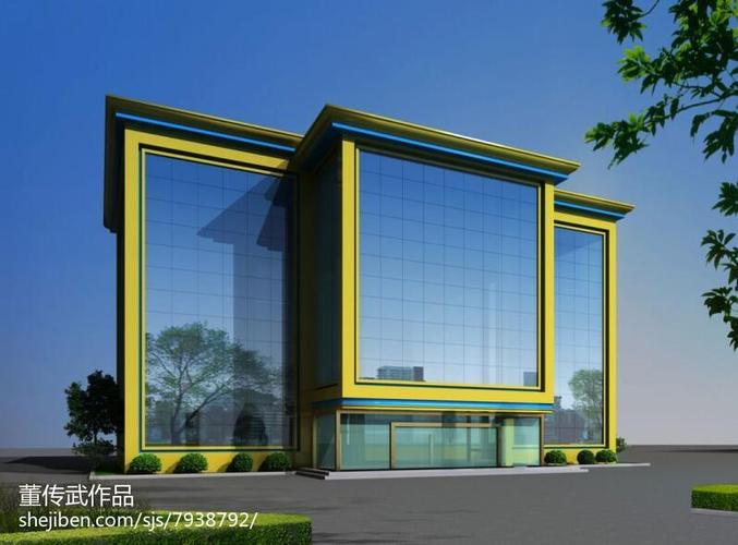 办公楼外观_2688990 – 设计本装修效果图