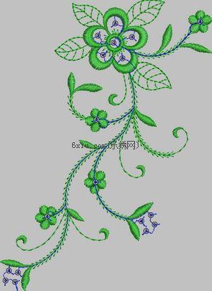 珠片亮片金片服装窗帘花型绣花图案花样