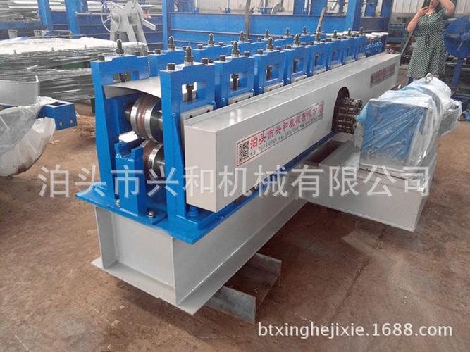 圆管变方管机器北京客户定做快速生产角铁成型机价格兴和厂家有售