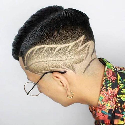 创意男士雕刻发型每一款都很有型