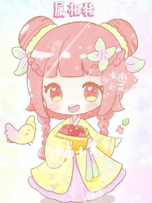 十二生肖 原创古风拟人公主画 十二属相_古风_插画_卡通_古风插画