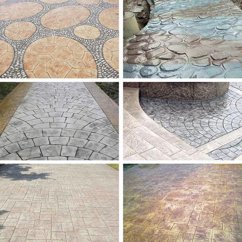 混凝土路面压纹器压模板压花滚轮地坪水泥路公路拉纹器马路压纹机