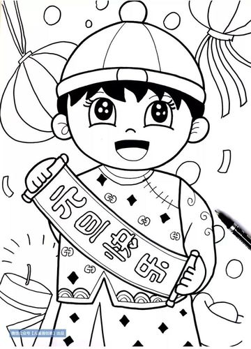 儿童画创意 | 辞旧迎新庆元旦,色彩鲜艳的主题画准备起来!