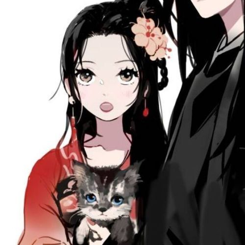 情侣头像 古风 漫画 原创