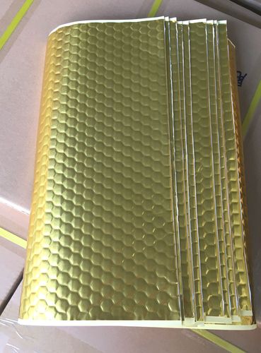 黄金刚蜂窝下水管道阻尼片 环保止震板 消声阻尼片 阻尼减震片