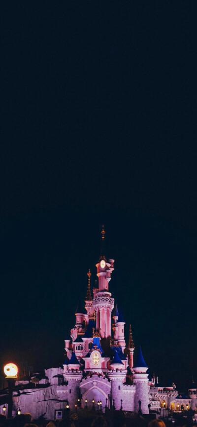 背景图迪士尼城堡