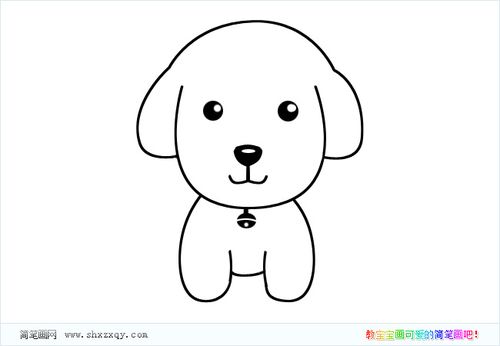 小狗灯简笔画 (第1页)