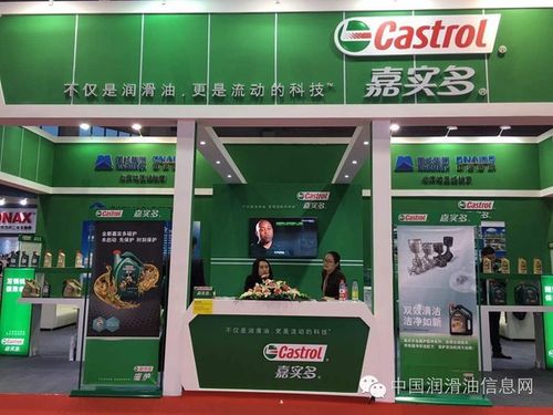 嘉实多展台风采