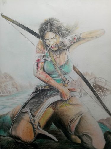 古墓丽影 受伤的女战士