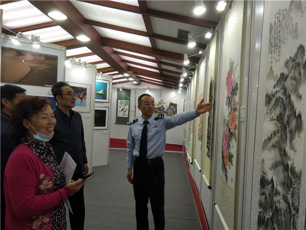 党旗在基层高高飘扬--以实际行动庆祝建党100周年"书画比赛中获二等奖