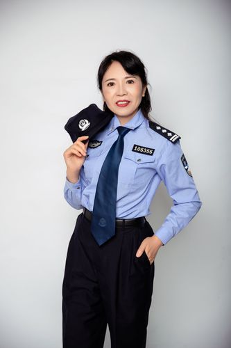 人民警察长袖制式衬衣