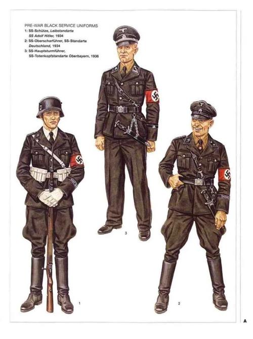 二战德国党卫军制服及装备详解,骷髅师装备最好