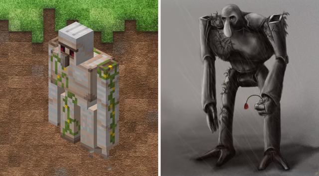 我的世界mc里的百万原画师10张图片展现游戏的恐怖一面