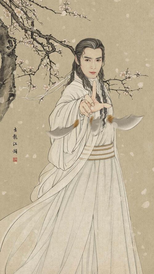 焦恩俊#《小李飞刀》《飞刀问情》饰演:李寻欢(绘师:@千景绘studio)