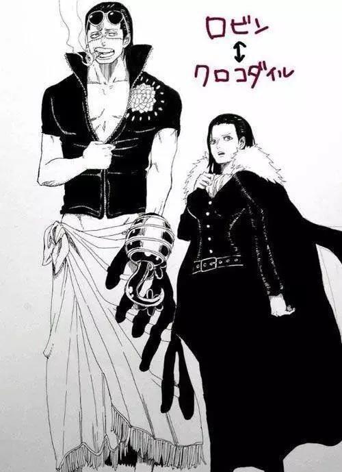 海贼王换装篇克洛克达尔→罗宾