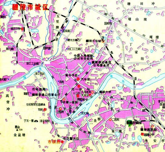 醴陵市城区图全图查询