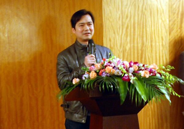 在广西投资促进局与浙江企业联谊会上发言的领导