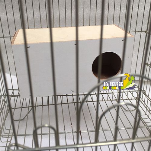 小号木窝木屋鹦鹉鸟窝 牡丹鹦鹉鸟窝房子繁殖箱用品木