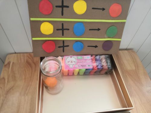 小班科学区——有趣的超轻黏土