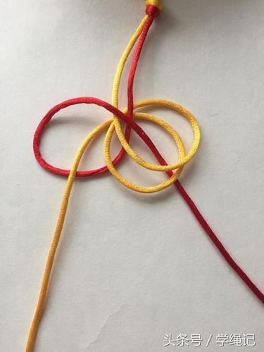 两股绳金刚结编法图解金刚结这样编最好看