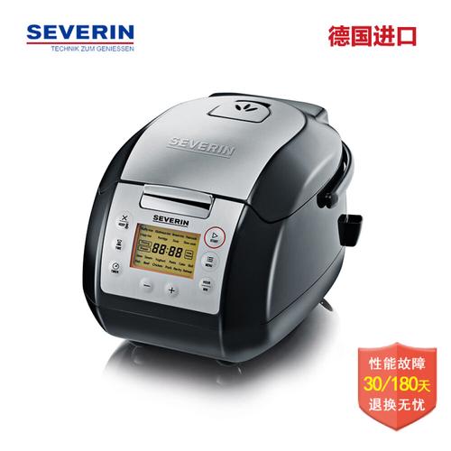 【severin】德国正品森威朗多功能电饭煲4l智能电饭锅家用可预约3-6人