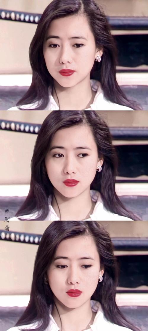 年轻时的翁虹,美貌倾城,仿佛人间尤物!