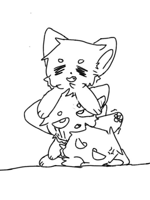 模板~_兽设模板_人文_绘画