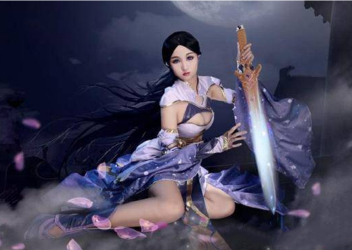 梦嫂cos紫霞仙子照片曝光,看到梦嫂的身材后,网友:梦泪眼光真毒