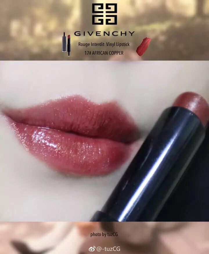 纪梵希 纪梵希n17 #纪梵希 givenchy 禁忌之吻口红_唇妆_彩妆