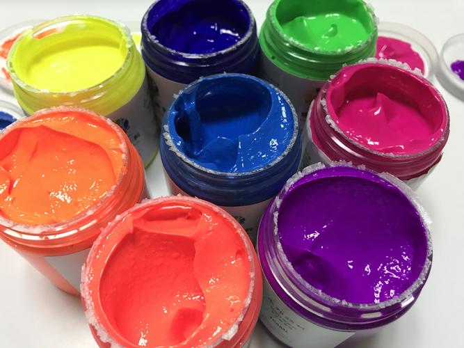 荧光夜光发光反光丙烯颜料手绘墙绘彩绘diy涂鸦颜料防水满20包邮
