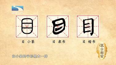 隶书,楷书和小篆的字形几本一样.