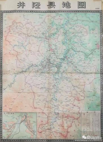 井陉县和矿区地图