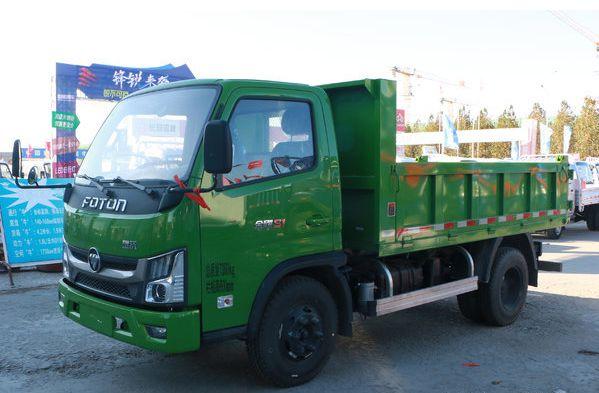 福田自卸金刚s1三米三自卸车北京蓝牌无忧