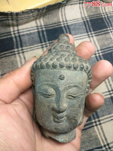 出土释迦摩尼铜佛头-价格:1200.0000元-se79101119