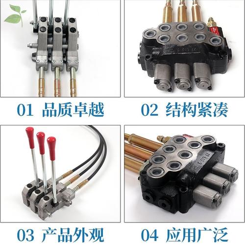 分配器三通液控电磁阀液压阀收割机拖拉机空调四通阀换向阀12通用