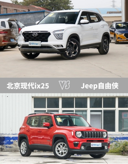 北京现代ix25和自由侠谁更胜一筹?答案在这!