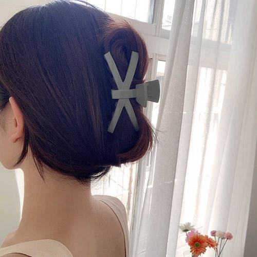 懒人专属,韩妞超仙气【鲨鱼夹发型】盘点.