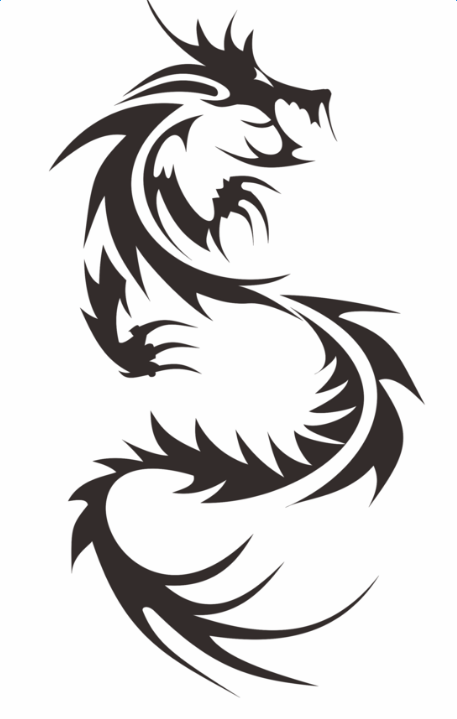 龙的简笔画图片(2)