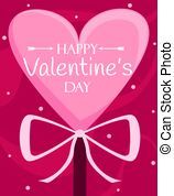 海报, valentines, day., 矢量, candy., 甜, 开心