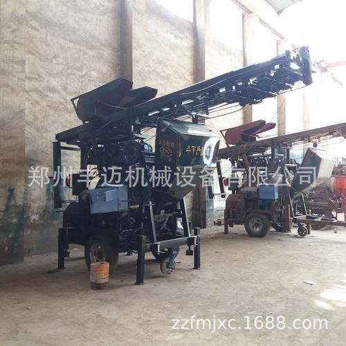 350水泥爬梯搅拌机 混凝土爬山虎搅拌机 液压操作 爬梯升降搅拌机