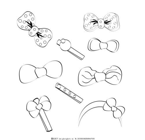 演唱会发箍简笔画